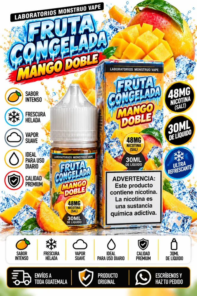 Frozen Fruit Monster Doble Mango Ice 30ml 48mg