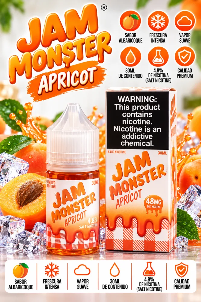 Jam Monster Albaricoque 30ml 48mg