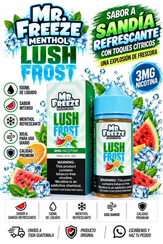 Mr. Freeze Sandía Helada 100ml 3mg