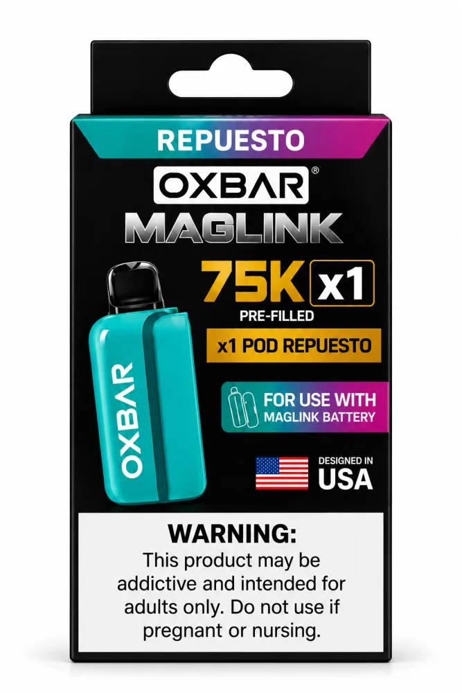 Pod Repuesto OXBAR MAGLINK 75K Puffs