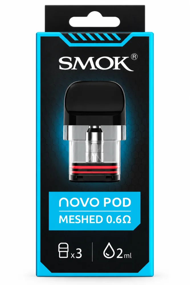 Pod de Repuesto SMOK NOVO 0.6Ω 2ml