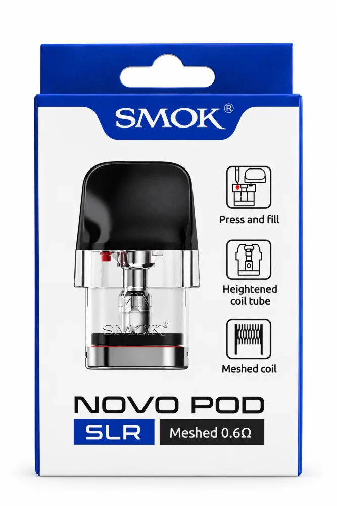 Pod de Repuesto SMOK NOVO SLR 0.6Ω 2ml