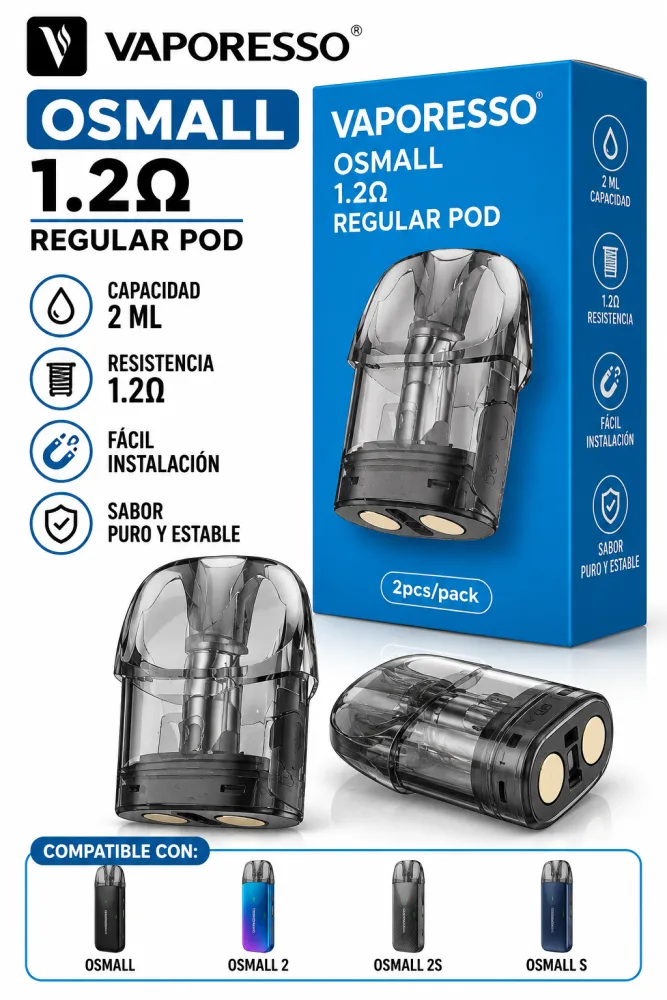 Pod de Repuesto Vaporesso OSMALL 1.2