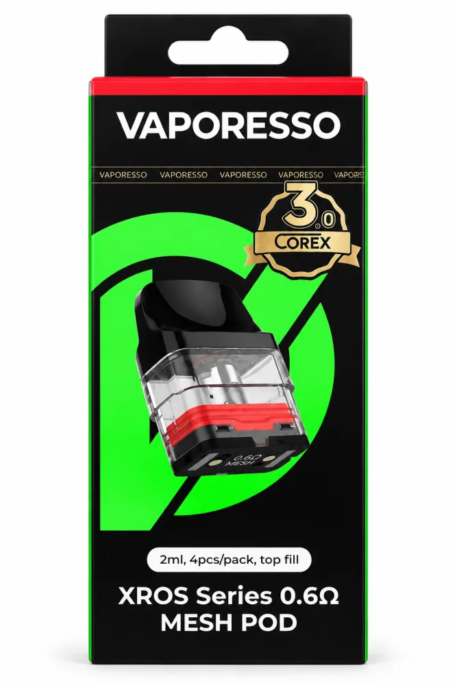 Pod de Repuesto Vaporesso XROS 0.6Ω 2ml