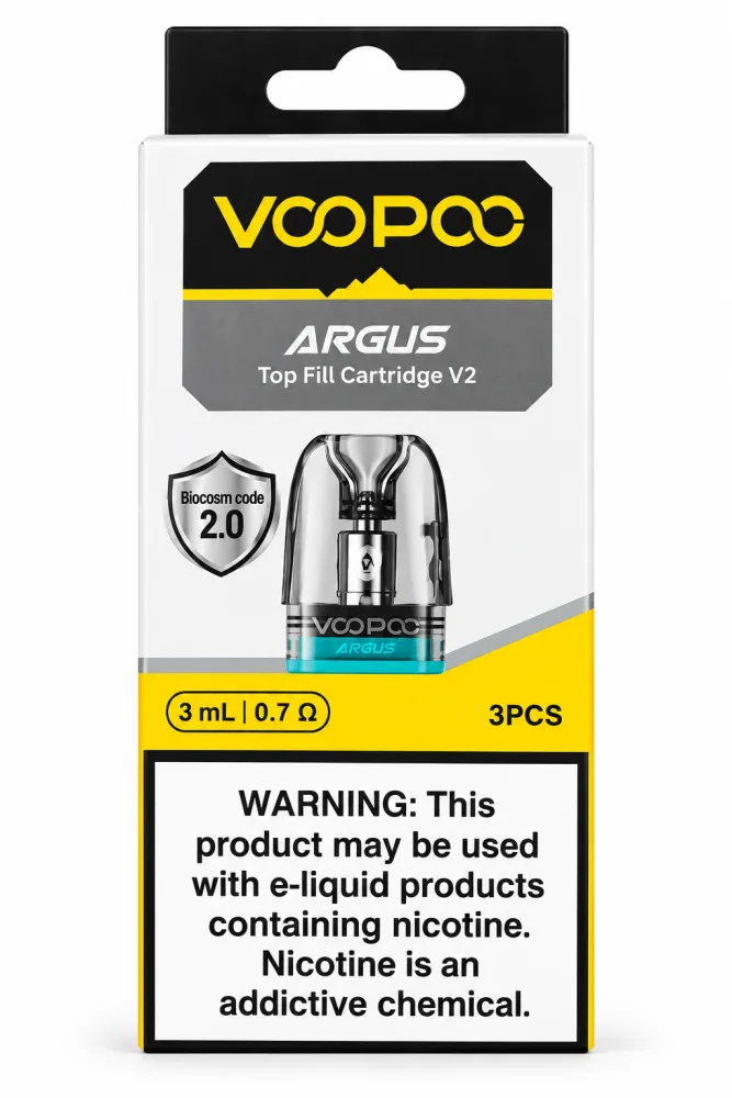 Pod de Repuesto VOOPOO ARGUS V2 0.7Ω 3ml