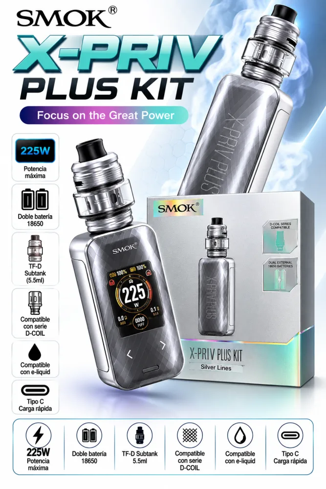 Vape SMOK X-PRIV Plus Kit 225W