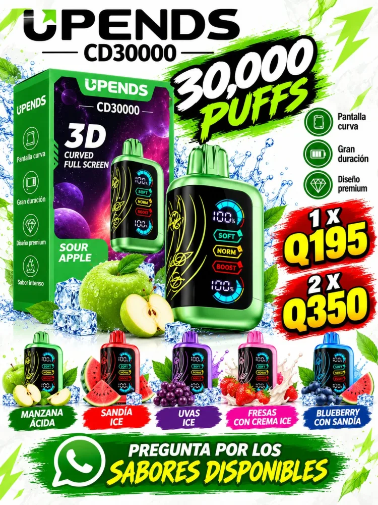Vape UPENDS CD30000 30,000 Puffs