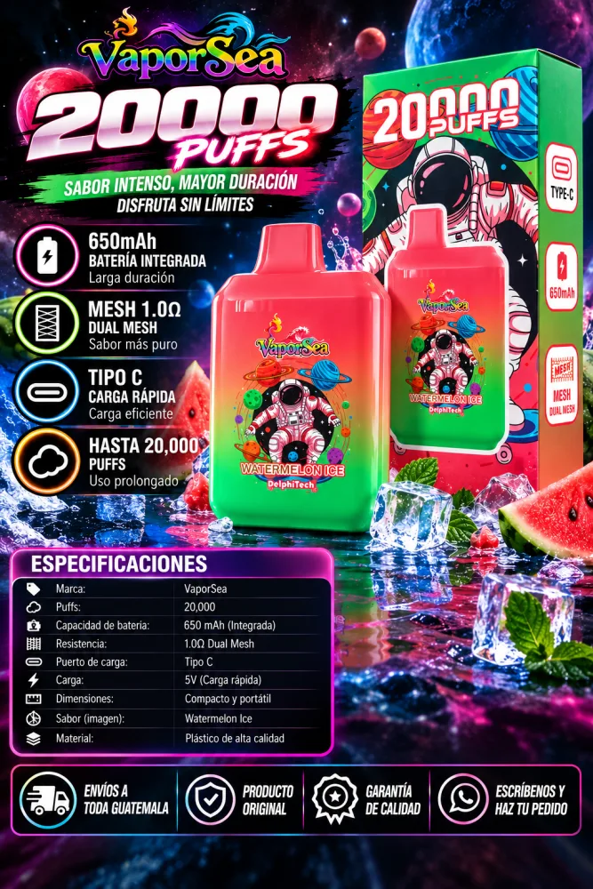Vape VaporSea 20000 Puffs