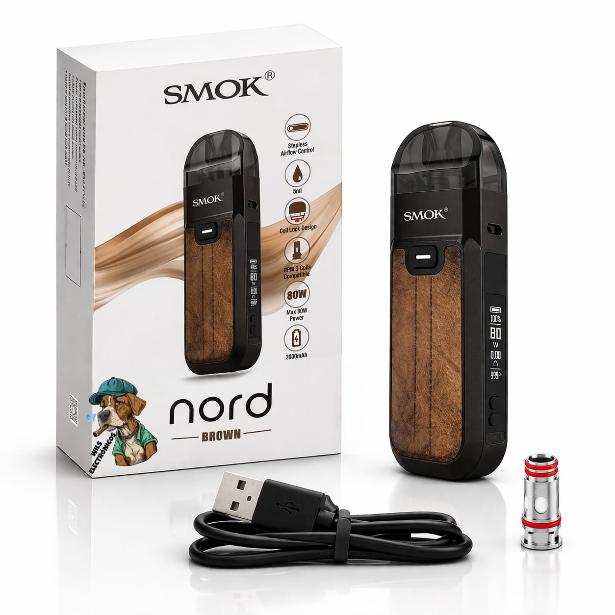 SMOK Nord 5 Kit 80W Recargable Guatemala