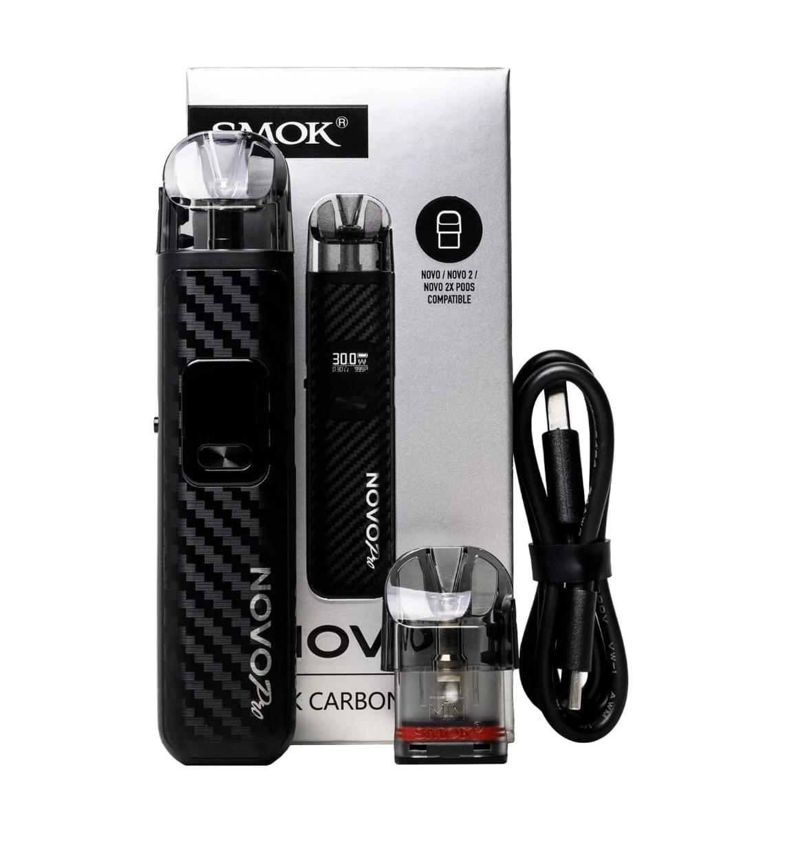 SMOK Novo Carbon Fiber Kit Recargable Guatemala | Diseño Premium Compacto y Portátil